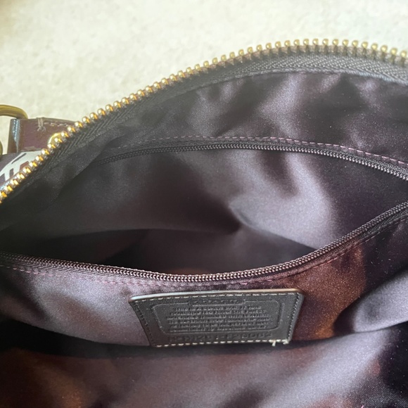 COACH Ashley Scarf Signature Print Multicolor Hobo Purse w/ Shoulder Strap - Picture 4 of 8